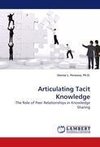 Articulating Tacit Knowledge