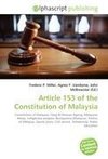 Article 153 of the Constitution of Malaysia