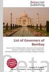List of Governors of Bombay