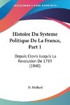 Histoire Du Systeme Politique De La France, Part 1