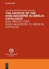 The Archive of the Sing-Akademie zu Berlin. Catalogue