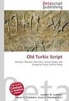 Old Turkic Script