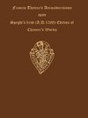 Francis Thynne Animadversions Uppon Chaucer's Workes . . . 1598