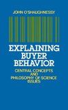 Explaining Buyer Behavior