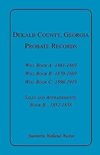 DeKalb County, Georgia, Probate Records