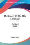 Dictionary Of The Efïk Language