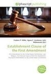 Establishment Clause of the First Amendment