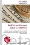 Real Versus Nominal Value (economics)