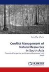 Conflict Management of Natural Resources in South Asia