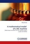 A mathematical model  of a DC machine