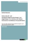 Schul-, Berufs- und Qualifizierungsentscheidungen von Angehörigen der zweiten und dritten Generation vertriebener Donauschwaben