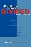 Politics in an Era of Divided Government
