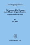 Die kommerzielle Nutzung menschlicher Körpersubstanzen.
