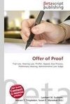 Offer of Proof