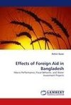 Effects of Foreign Aid in Bangladesh