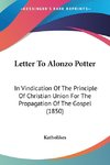 Letter To Alonzo Potter