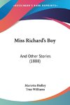 Miss Richard's Boy