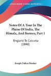 Notes Of A Tour In The Plains Of India, The Himala, And Borneo, Part 1