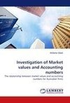 Investigation of Market values and Accounting numbers