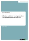 Definition und Arten von Stigmata. Eine Analyse am Beispiel 