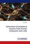 Generation of peripheral neurons from human embryonic stem cells