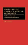 Thesaurus of Abstract Musical Properties