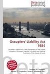 Occupiers' Liability Act 1984
