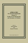 Approaches to Ancient Judaism, Volume VI