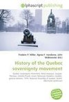 History of the Quebec sovereignty movement