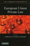 The Cambridge Companion to European Union Private Law