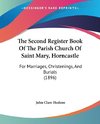 The Second Register Book Of The Parish Church Of Saint Mary, Horncastle