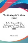 The Writings Of A Man's Hand