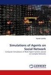 Simulations of Agents on Social Network