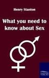 What you need to know about Sex