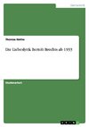 Die Liebeslyrik Bertolt Brechts ab 1933