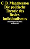 Die politische Theorie des Besitzindividualismus