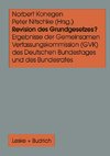 Revision des Grundgesetzes?