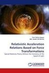 Relativistic Acceleration Relations Based on Force Transformations