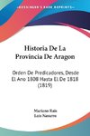 Historia De La Provincia De Aragon