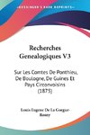 Recherches Genealogiques V3