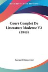 Cours Complet De Litterature Moderne V3 (1848)