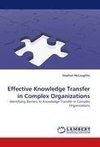 Effective Knowledge Transfer in Complex Organizations