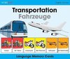 Wordplay Language Memory Cards-Transportation (English-German)