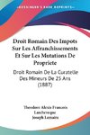 Droit Romain Des Impots Sur Les Affranchissements Et Sur Les Mutations De Propriete