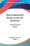 Real Academia De Buenas Letras De Barcelona