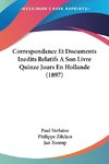 Correspondance Et Documents Inedits Relatifs A Son Livre Quinze Jours En Hollande (1897)