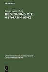 Begegnung mit Hermann Lenz