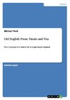 Old English Prose: Passio and Vita