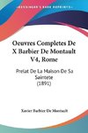 Oeuvres Completes De X Barbier De Montault V4, Rome