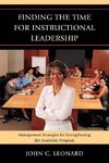Finding the Time for Instructional Leadership